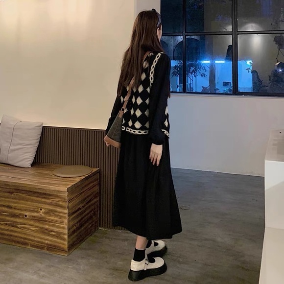 Boho Women Sweater Vest Waistcoat - Picture 6 of 8